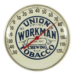 Workman Chewing Tobacco Advertising Thermometer