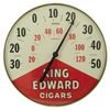 Image 1 : King Edward Cigars Advertising Thermometer