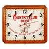 Image 1 : Country Club Beer Advertising Clock