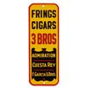 Image 1 : Frings Cigars Porcelain Advertising Door Push