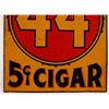 Image 3 : Lipschutz's 44 5 Cent Cigar Tin Sign