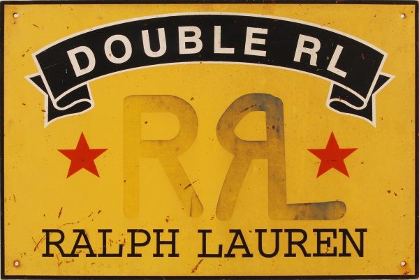Double Rl Ranch Sign Ralph Lauren Double RL Ranch Sign
