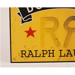 Ralph Lauren Double RL Ranch Sign