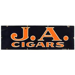 J. A. Cigars Porcelain Sign