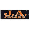 Image 1 : J. A. Cigars Porcelain Sign