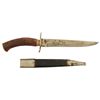 Image 1 : Horn Handled Fighting Knife