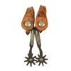 Image 1 : Pair of Crockett Marked Spurs