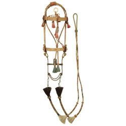 Deer Lodge Montana Prison Made Horsehair Bridle