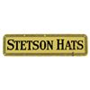 Image 1 : Stetson Hats Porcelain Sign