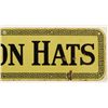 Image 2 : Stetson Hats Porcelain Sign