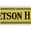 Image 4 : Stetson Hats Porcelain Sign