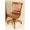 Image 2 : Oak Roll Top Desk With Chair