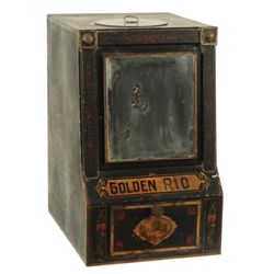 Golden Rio Lithographed Tin Country Store Bin