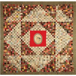 1876 George Washington U.S. Centennial Quilt