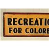 Image 2 : Recreation Parlor For Colored Painted Sign