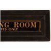 Image 3 : Framed Waiting Room Whites Only Sign