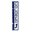 Image 2 : "Colored" Arrow Porcelain Restroom Sign
