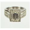 Image 2 : Emerald Cut Diamond Ring