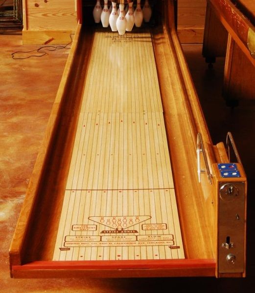 1958 United Playtime Bowling Alley Arcade Game