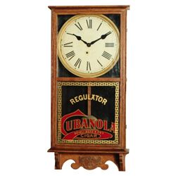 Cubanola Cigars Advertising Clock