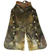 Image 1 : Pair of vintage batwing chaps, 6 conchos on each