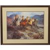 Image 1 : Collection of 2 framed prints includes