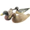 Image 1 : Collection of 3 carved wood duck decoys.