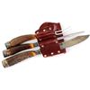 Image 1 : Antique 3 piece carving set with stag horn