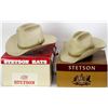 Image 1 : Collection of 2 Stetson cowboy hats with