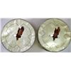 Image 1 : Collection of 2 custom ceiling lights with