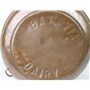 Image 2 : Solid brass milk can marked Fairmont, 21" tall.