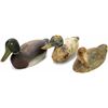 Image 1 : Collection of 3 vintage duck decoys.