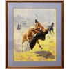 Image 1 : Framed western print by WR Leigh