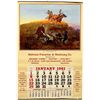 Image 1 : Collection of 2 large vintage calendars
