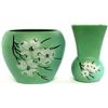 Image 1 : Collection of 2 McCoy Springwood pattern
