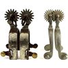 Image 1 : Collection of 2 pair spurs, both unmarked.
