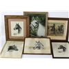 Image 1 : Collection of 6 race horse prints.