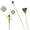 Image 1 : Collection of 5 antique hat pins.