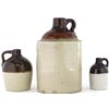 Image 1 : Collection of 3 antique stoneware jugs