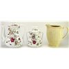 Image 1 : Collection of 3 includes vintage coffee pot,