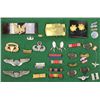 Image 1 : Collection of misc. pins, metals, belt buckle