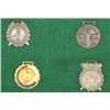 Image 1 : Collection of 4 original military watch fobs.