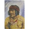 Image 1 : Small oil on board painting dated 1861 of