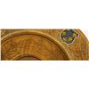 Image 2 : Antique wooden round plaque with various crests
