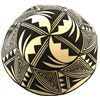 Image 2 : Acoma sead vessle 7" diameter signed Garcia