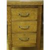 Image 1 : 3 drawer oak cabinet probably made from old