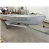 Image 1 : Aluminum 12' Jon Boat w/Single Axle Trlr.