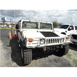 1998 Hummer H1 Convt. DSL. AWD SUV