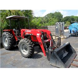 2007 Massey Ferguson #MF583 Parkins #11042 DSL Tractor