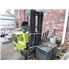 Image 1 : Clark #EC500-55 Electric 3500 Lb. Capacity Triple Mast Forklift w/Charger - Shows 6720 Hrs.